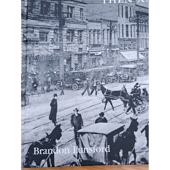 Charlotte Then and Now by Brandon Lunsford Hardback North Carolina History - Picture 3 of 8